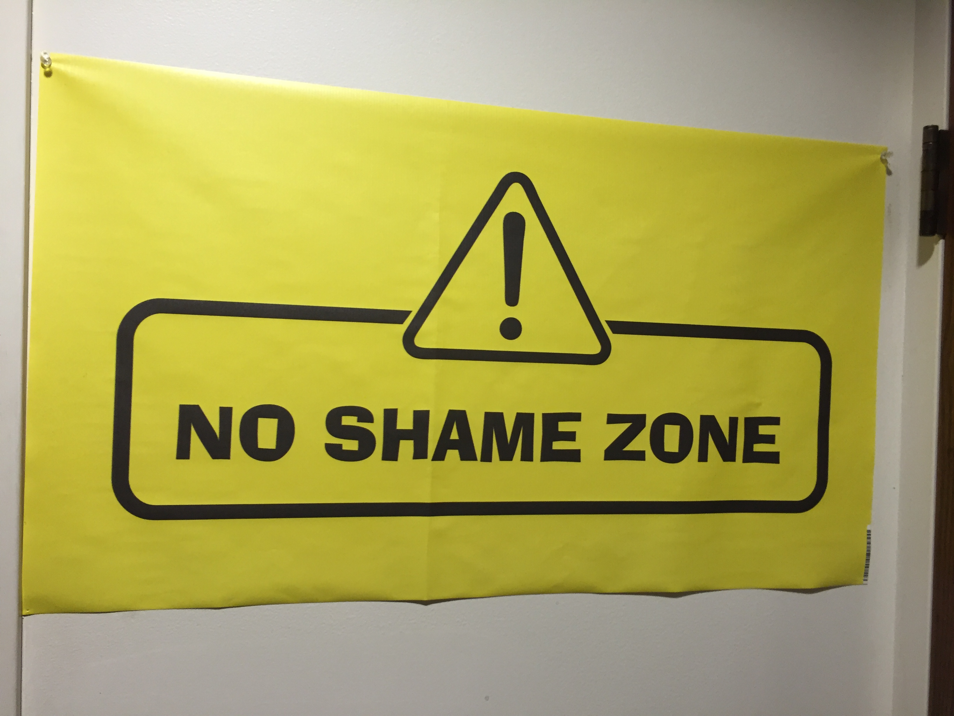 No Shame Zone